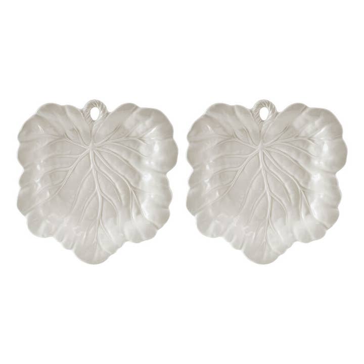 Fitz & Floyd La Fleur Leaf Dishes S2 Brown Bx Pkg for wholesale by Fitz and Floyd® Mikasa® Pfaltzgraff®