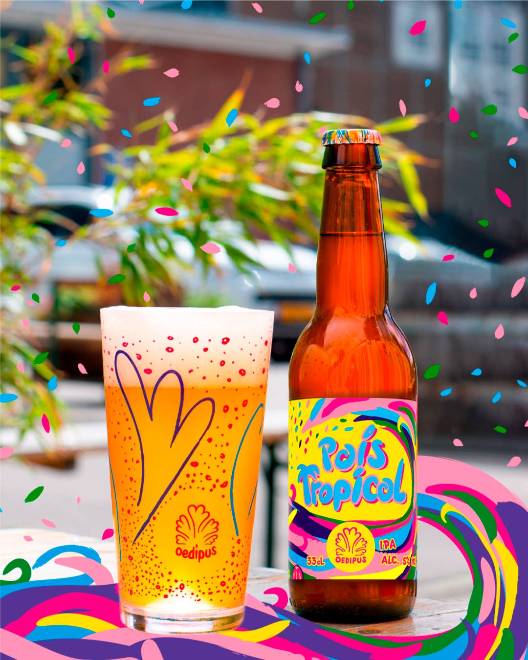 Oedipus – Großhandel Bier – Pais Tropical IPA mit tropischem Aroma1