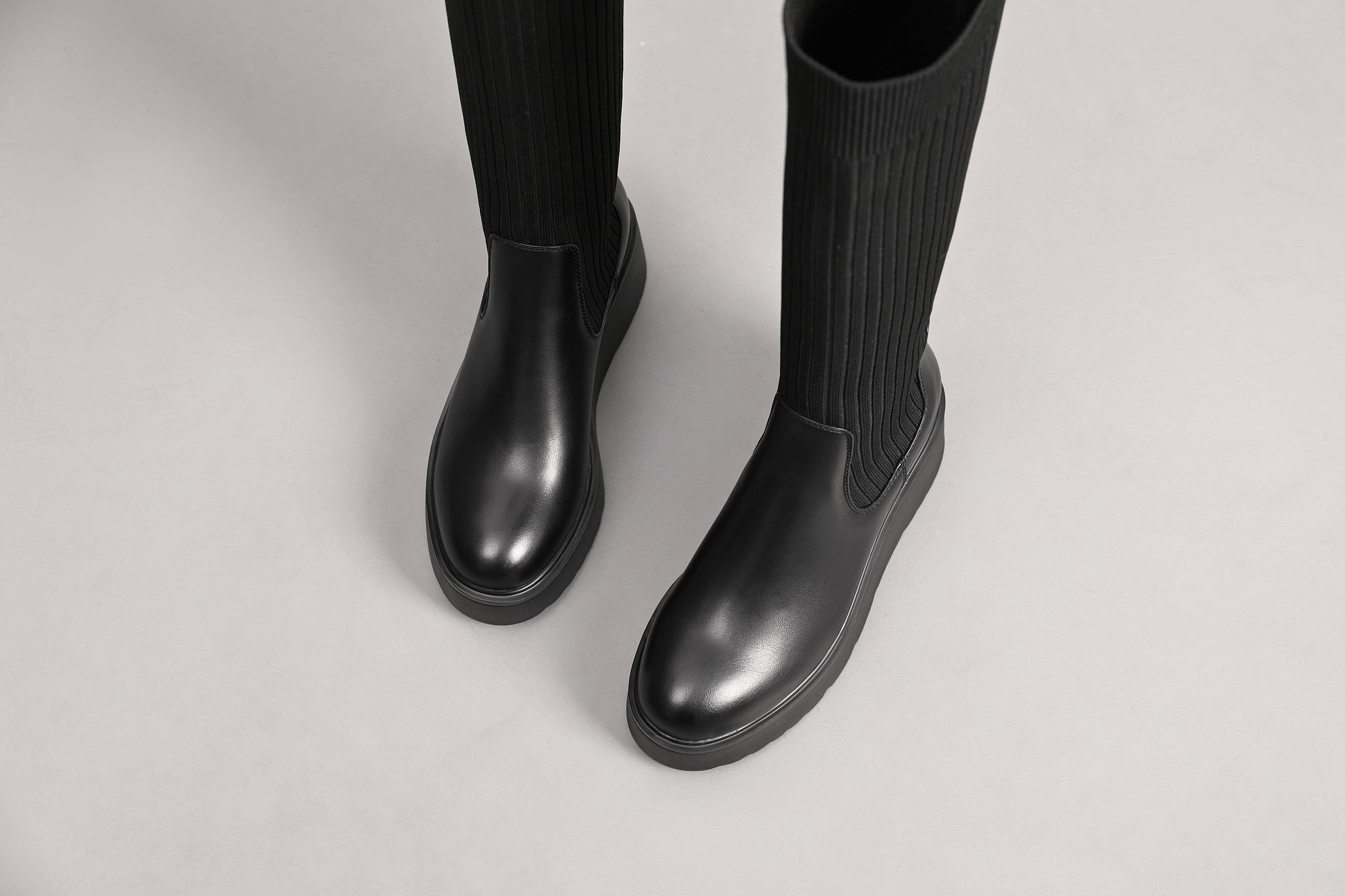 Top Staka – wholesale Boots – Women’s – A2375 Women high knee knitted boots11