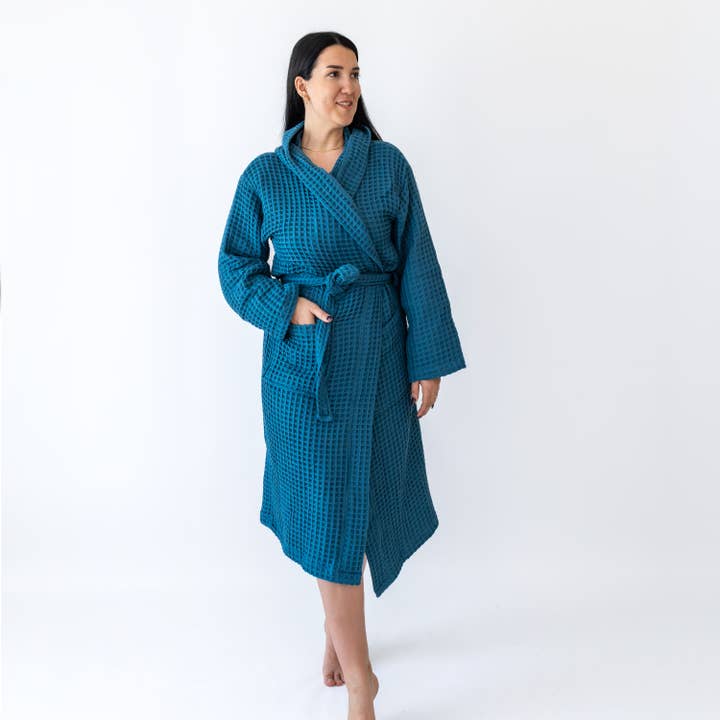 Vivamaison – Engroshandel Morgenkåbe - Unisex – Premium Vaflet Bomuld Badekåbe, Unisex Spa Komfort169