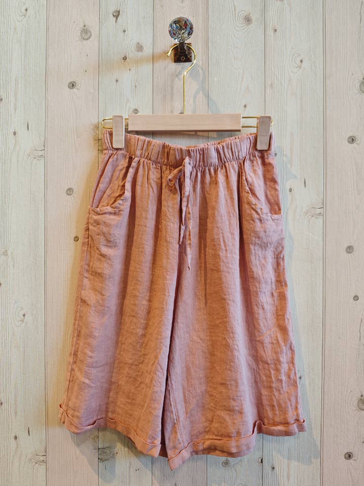 Linen & More - Wholesale Shorts - Women's - REF 15832 WOMEN'S SHORTS 100% LINEN16