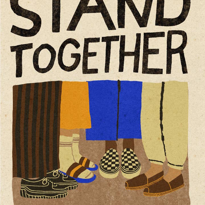 Anisa Makhoul - Wholesale Art Print - Art Print - Stand Together1