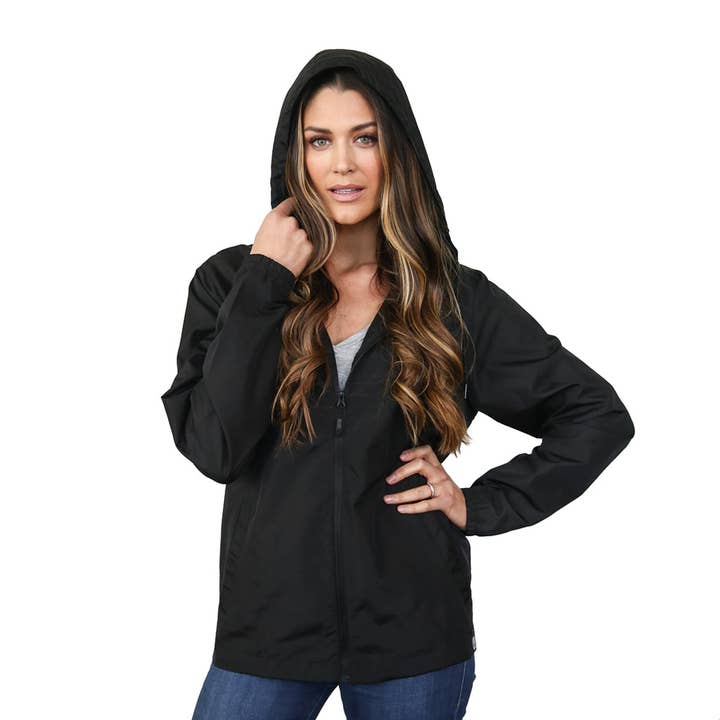 Black Dryflip Windbreaker for wholesale by Quikflip Apparel
