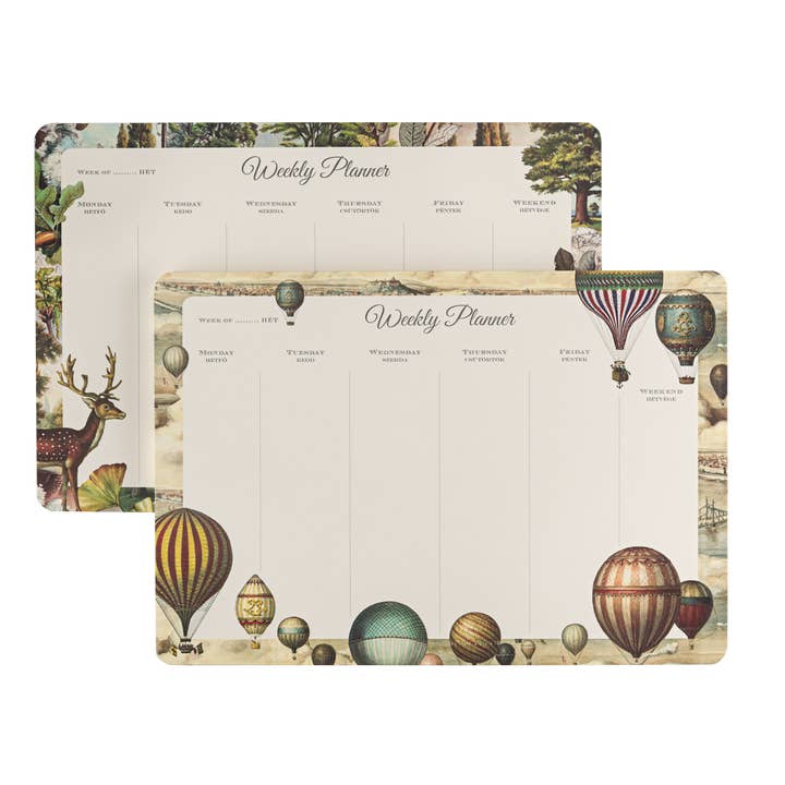 Weekly Desk Planner for wholesale by Bomo Art Budapest