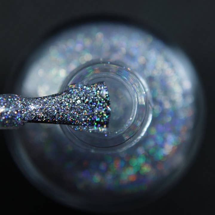 Polish Me Silly - Wholesale Nail Polish - Disco Ball - Rainbow Sparkle Glitter Nail Polish