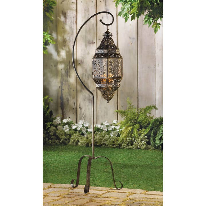 Zingz Home - Wholesale Candle Holder - Moroccan Candle Lantern Stand1