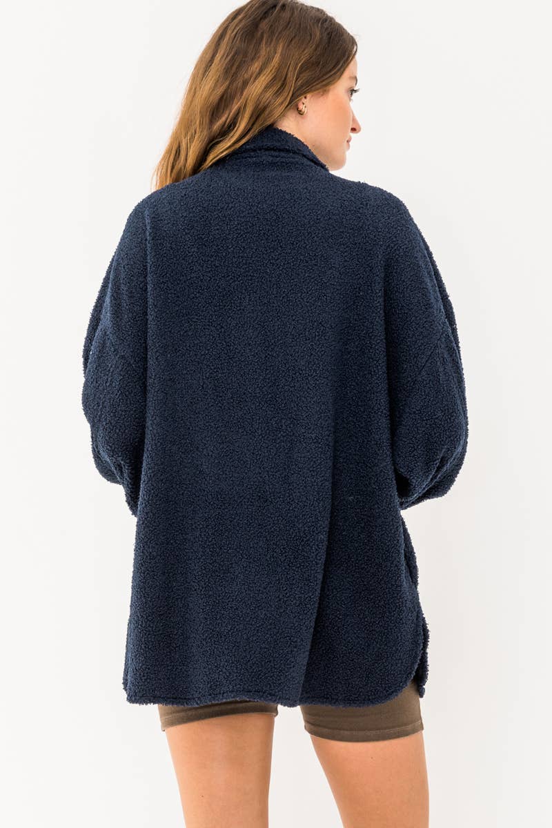 En Crème - Vente Veste – femme - Veste en fourrure oversize1