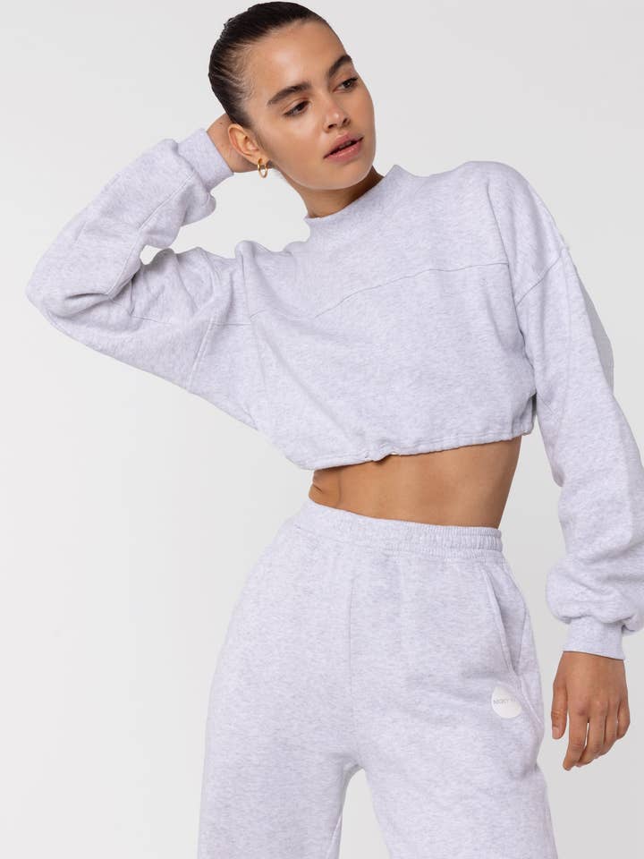 Nicky Kay – wholesale Athletic sweatpants/jogging bottoms – Women's – Organic Cotton High Rise Sweatpants6