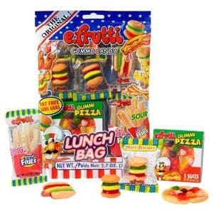 iSweet.ca - Wholesale Gummy - (S1-08) China eFrutti- eFrutti Lunch Peg Bag 12 Units