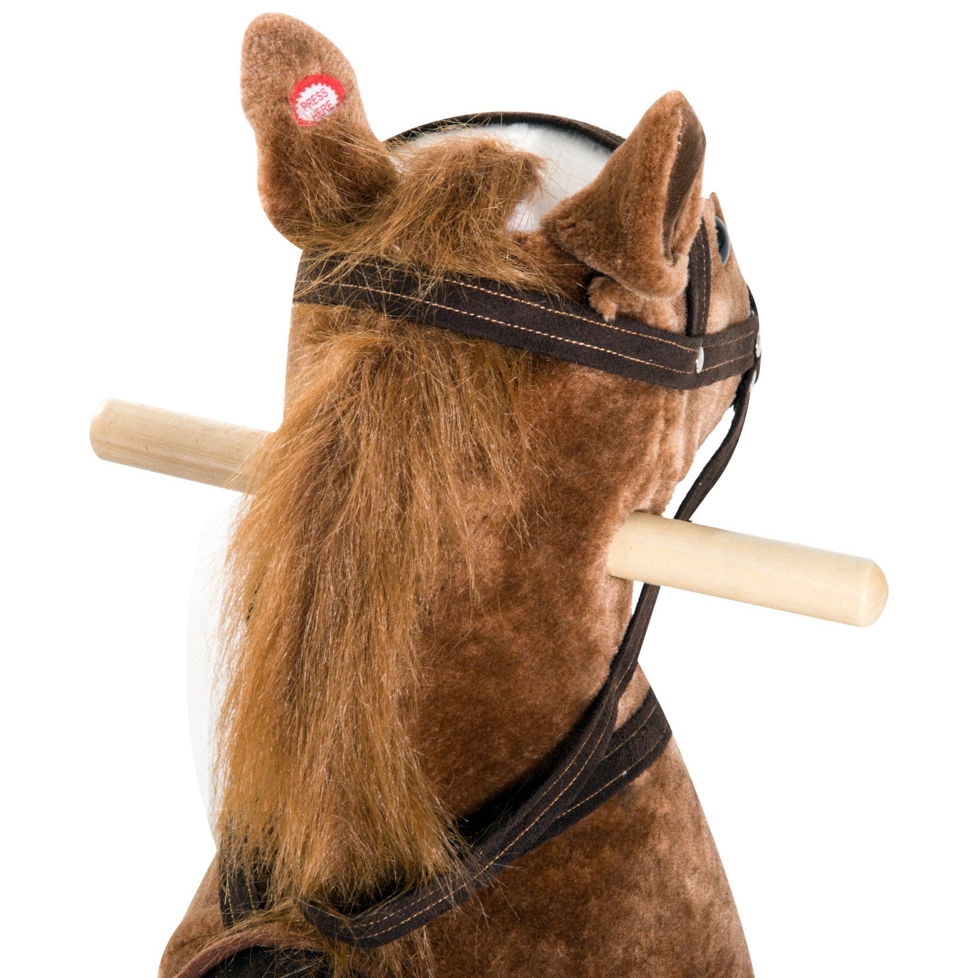 39F Inc. - Wholesale Rocking Horse - Kids - Plush Rocking Horse with Saddle and Sounds for Kids3