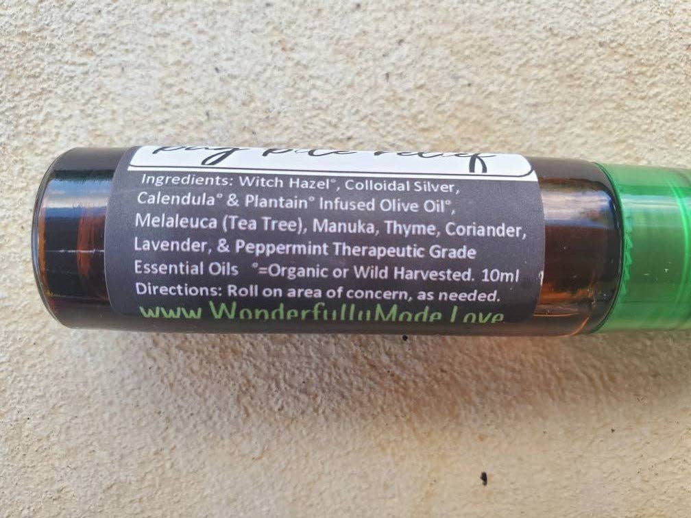 Wonderfully Made .love - Wholesale Insect Repellent - Bug Bite Relief Roller Ball / Itch Roll on / Essential oils / Organic / Itch relief / Sooth / Skin healing / kids / adults / Bite Relief2