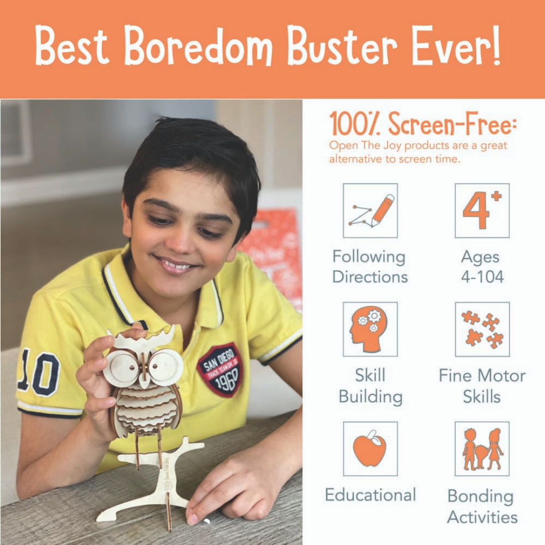 Open The Joy - Venta al por mayor Kit de manualidades - Niños - Bolsa de día lluvioso — Kit de actividades todo en uno4