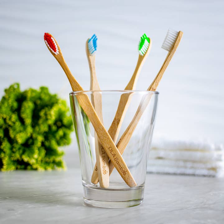 Change Toothpaste - Wholesale Toothbrush - OLA Bamboo Toothbrush - Soft