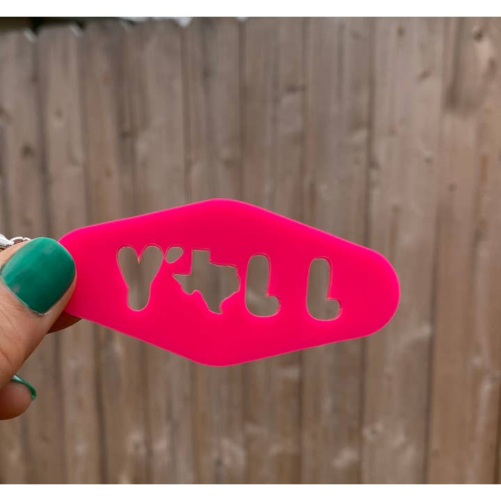 Very That - Wholesale - Y'all Texas Hotel Keychain4