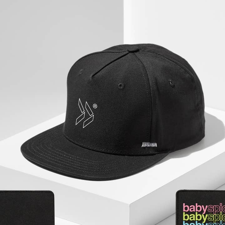 Bebé de justicia. Snapback negro medianoche. para venta al por mayor de NEXT GENERATION HEADWEAR GmbH