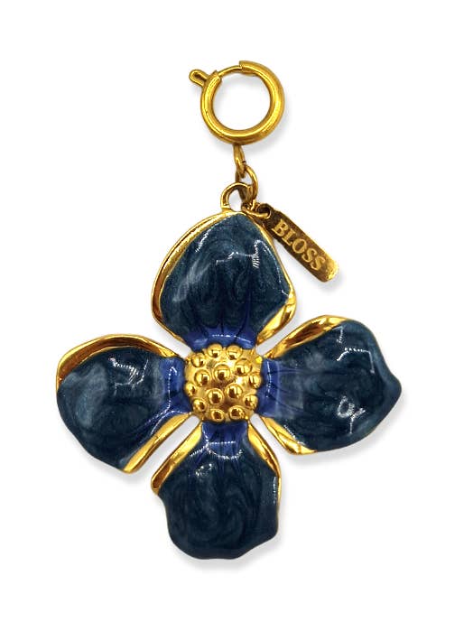 Hängare Blomform Blå för wholesale av BLOSS Jewelry