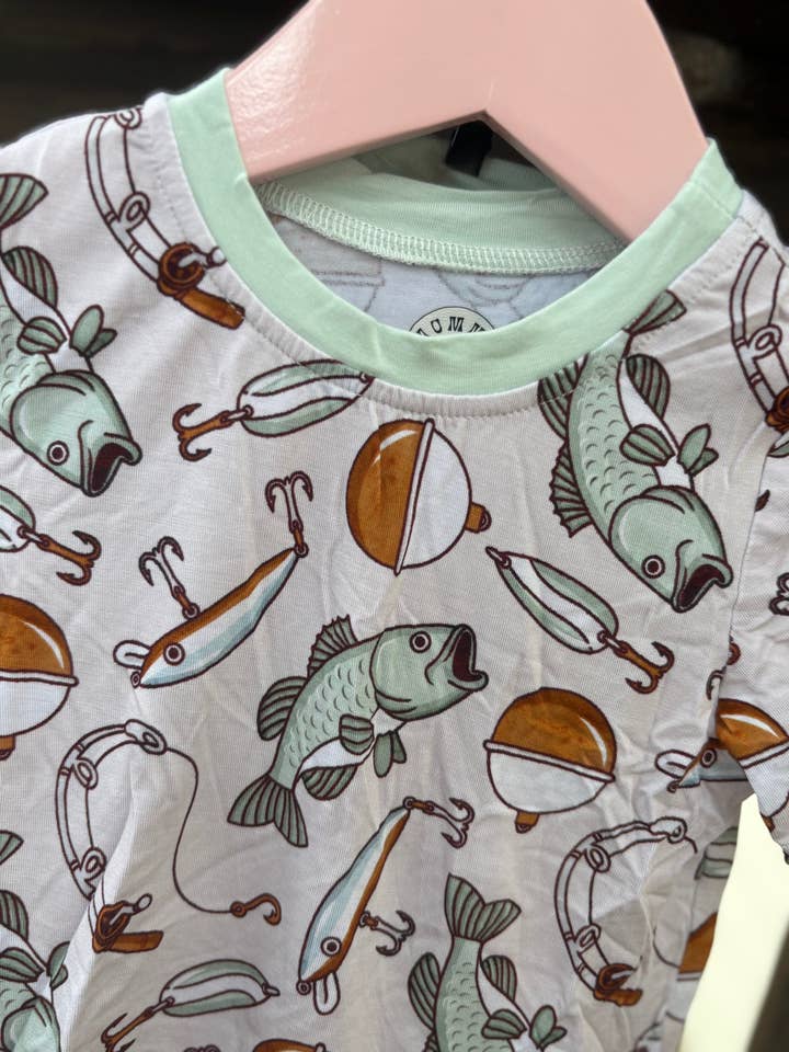 Mommy & Wren - Wholesale Clothing Set - Baby - Gone Fishing Set1