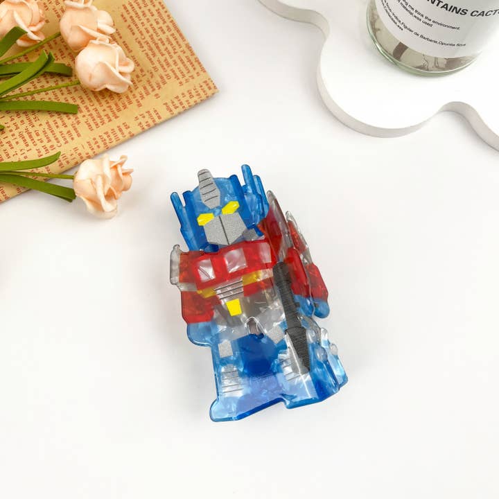mildstyles - Venta al por mayor Horquilla para el pelo - Mujer - Pinza acrílica para el pelo Transformers Robot