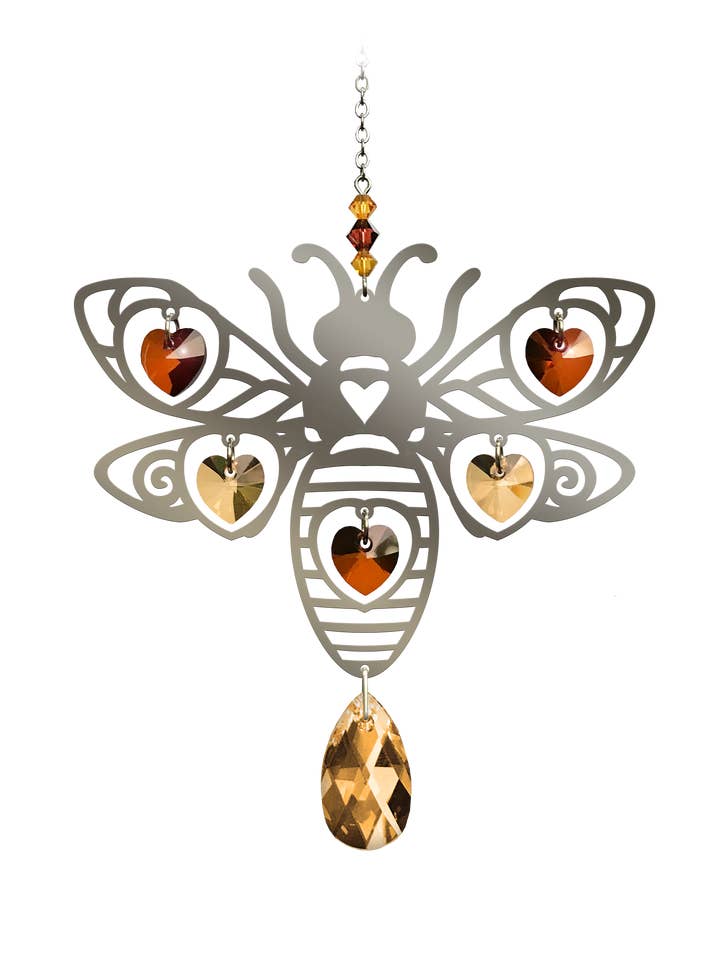 Pure Radiance Bee Autumn Gold (groot) voor wholesale door Wild Things Gifts Ltd