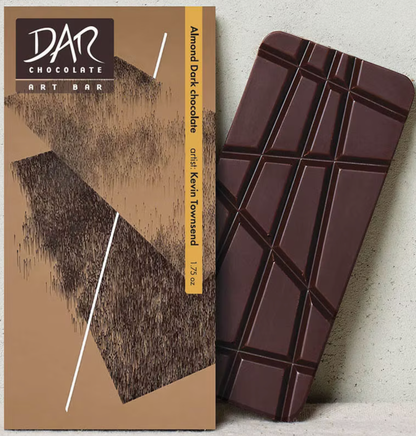 Dar Chocolate – Engroshandel Chokoladebar – Kunstbarer! Sprød Mørk Chokoladebar med Mandler Økologisk Vegansk7