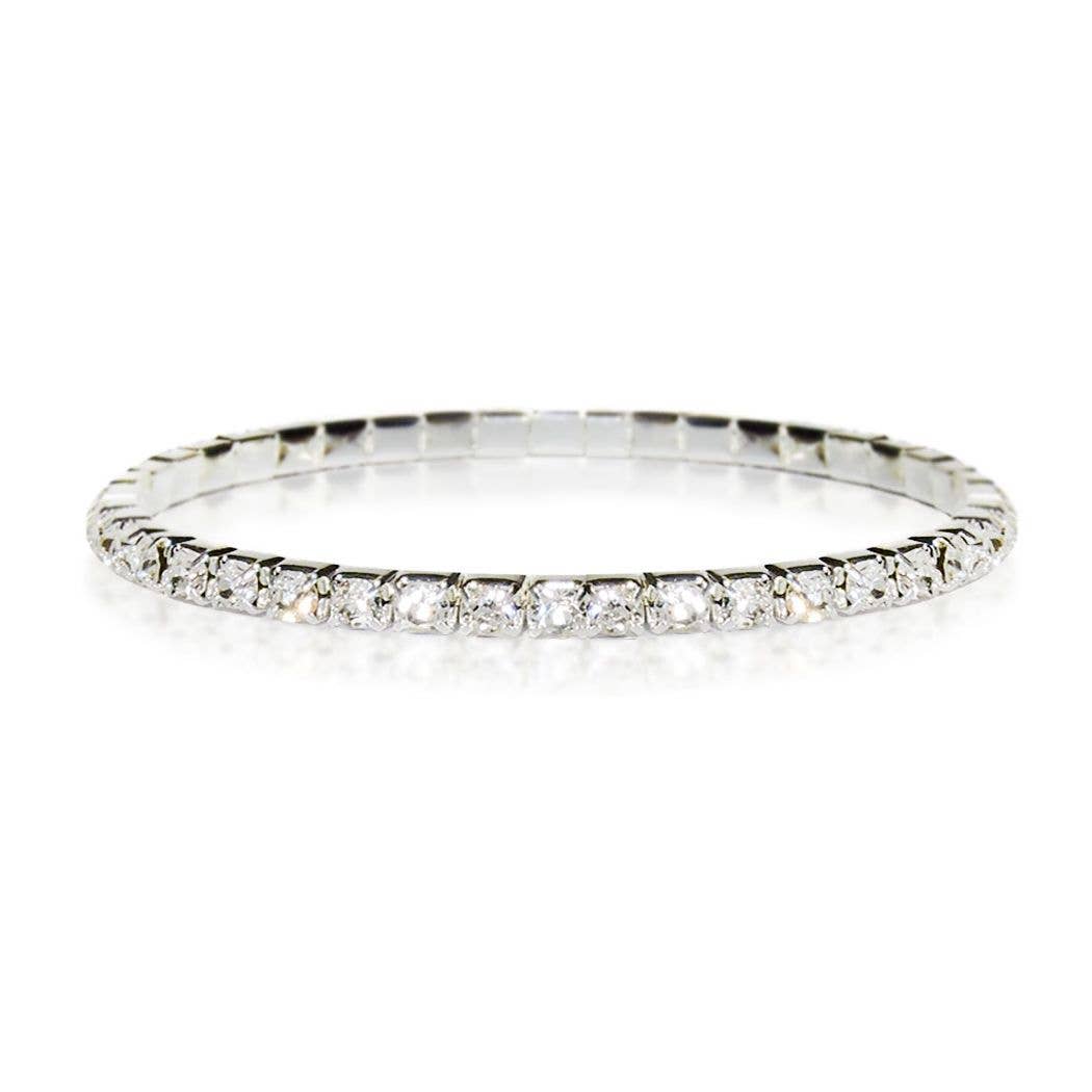 My Fun Colors - Wholesale Tennis Bracelet - Crystal Stretch Tennis Bracelets | Tiny Price, Major Sparkle8