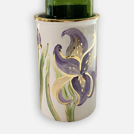 Iris Wine Chiller for wholesale by Magnolia Creative Co.