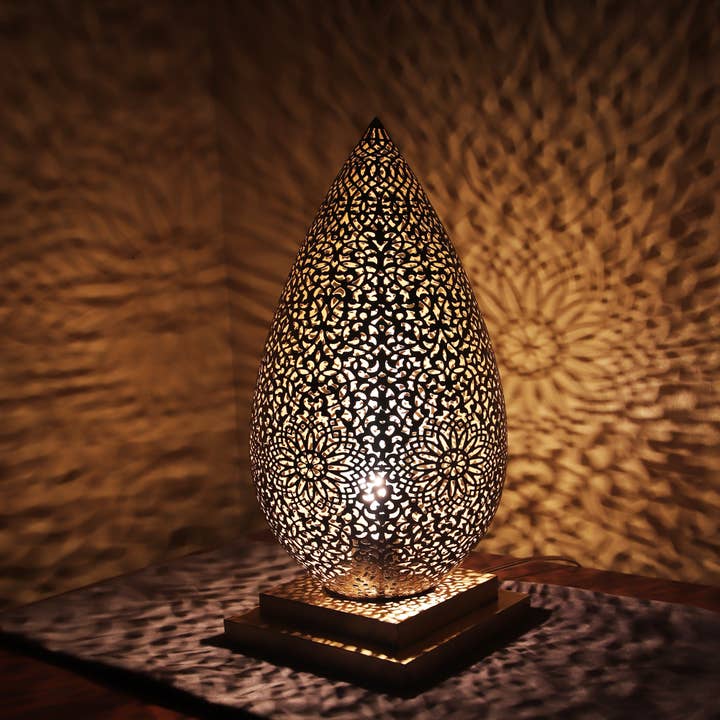 bazarifinagh - Wholesale Accent/Desk Lamp - Handmade Moroccan floor lamp with oriental Design 5