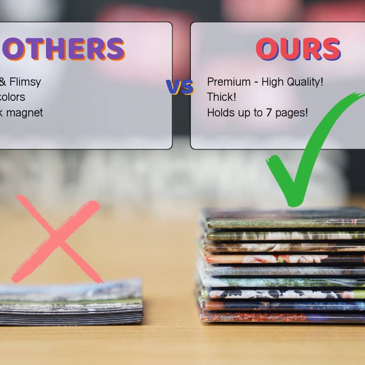 Square Mags - Wholesale Magnet - Custom Fridge Magnets - Made to order
