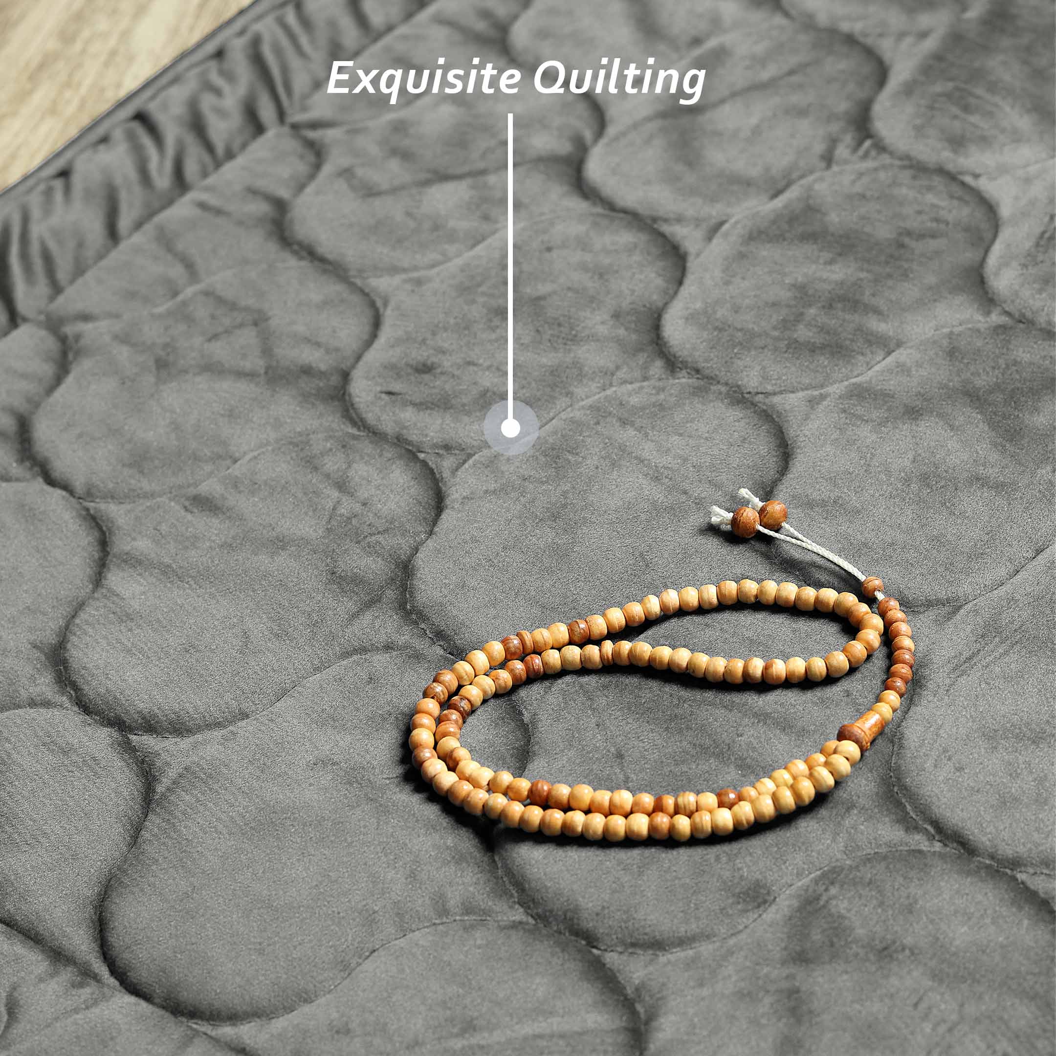 Cottonpassion_US - Wholesale Vloerkleed - Luxe fluwelen gebedskleed voor drie personen, islamitisch tapijt voor woonruimte10