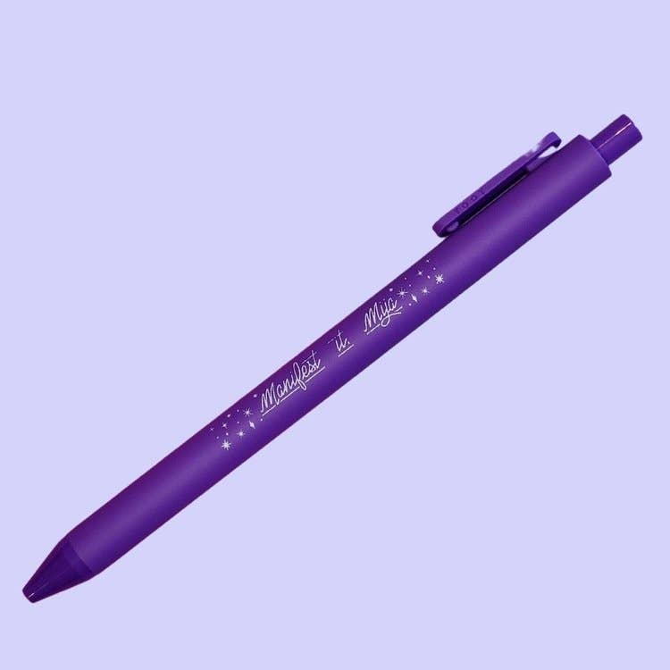 Ana Karen Loves Paper - Wholesale Pen - Manifest It, Mija Purple Ink Pen3