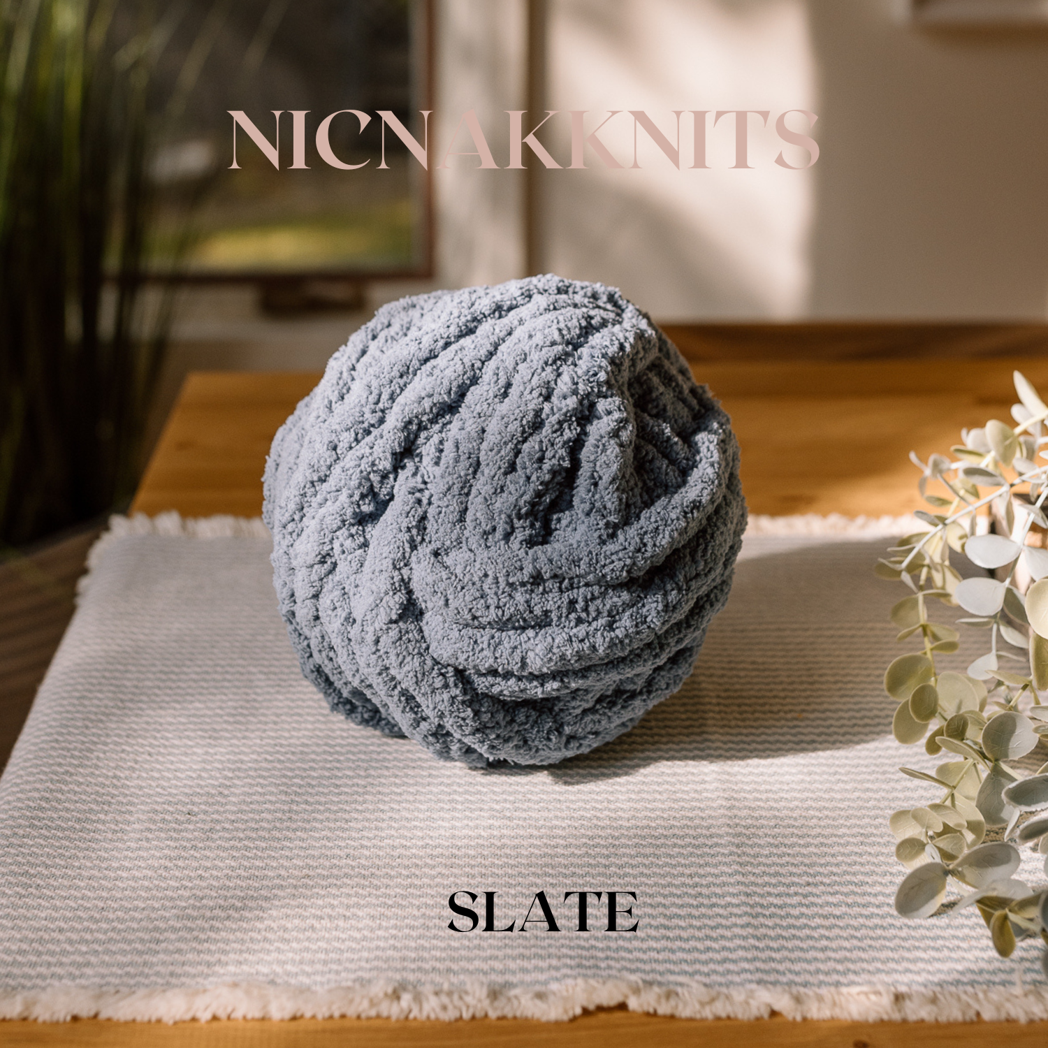 Nicnakknits - Wholesale Throw Blanket - Solid Colour - Handmade Chunky Knit Blanket17