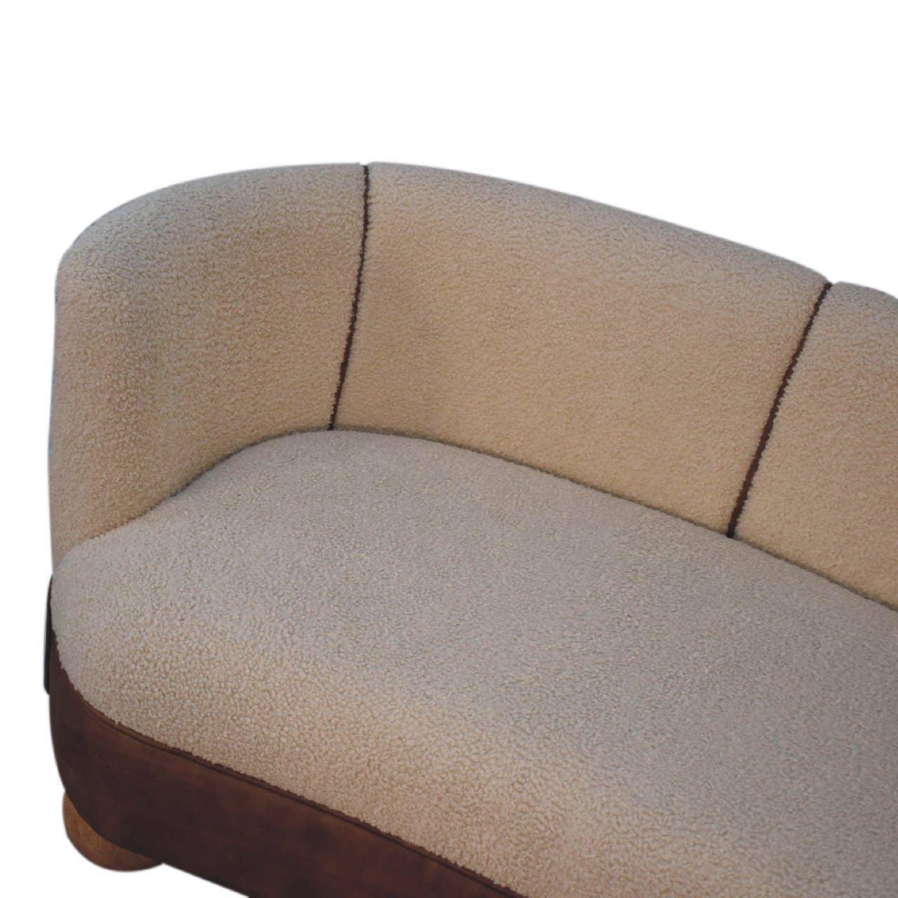 Artisan Furniture – wholesale Sofa – Boucle Cream Buffalo Small Sofa7