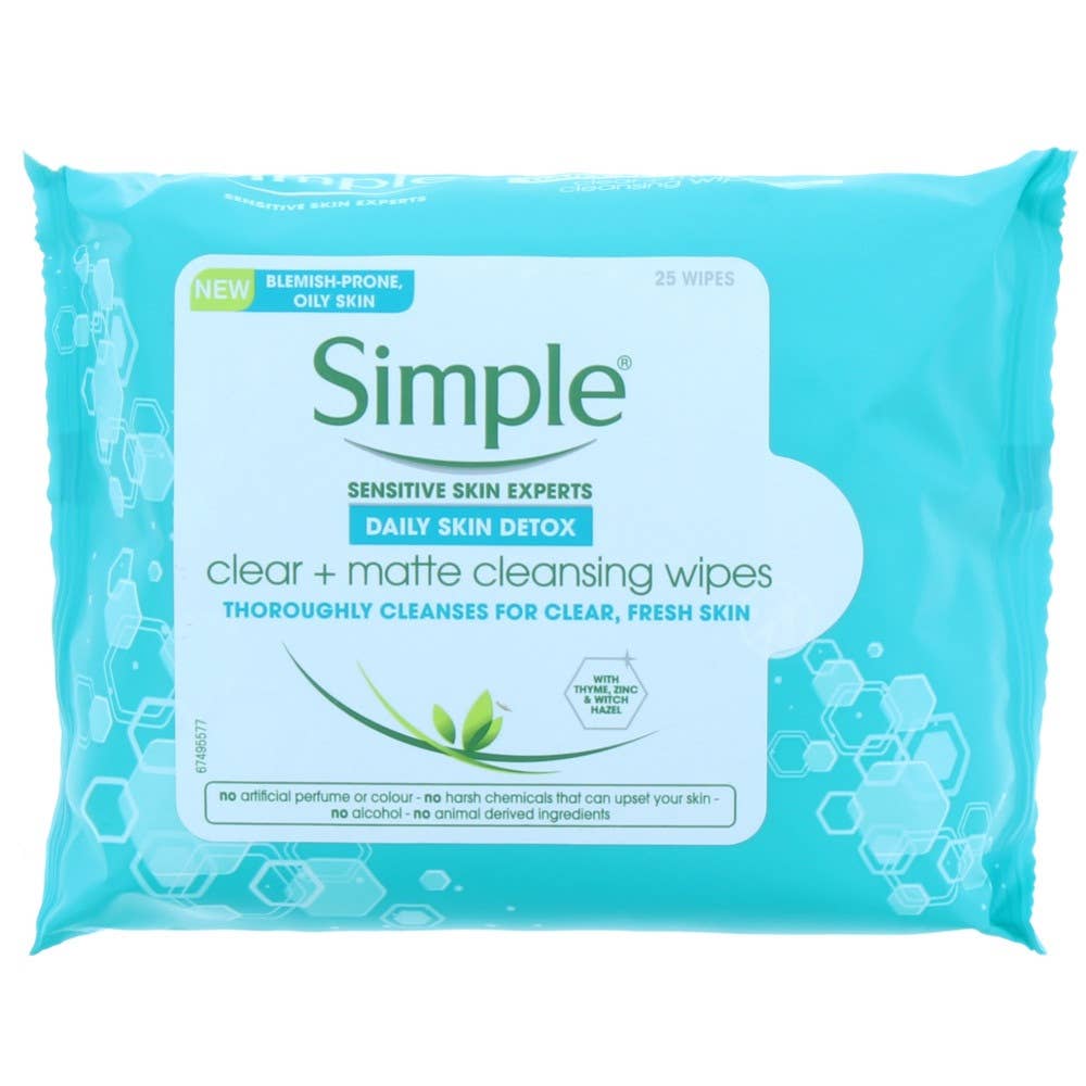 Innovarix - Wholesale Face & Body Wipes - Simple Daily Skin Detox Cleansing Wipes – 25 Count4