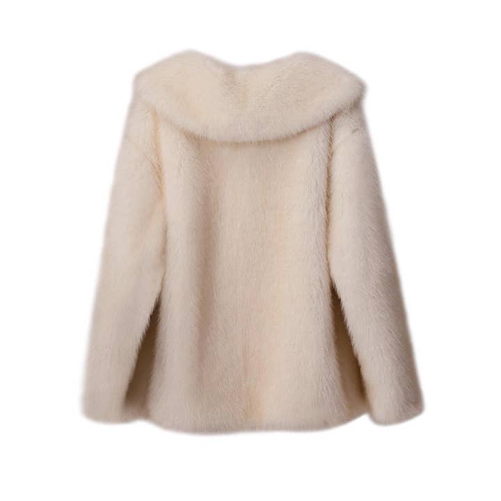 Marayn - Wholesale Fur/Faux Fur Coat - Women's - Chic Faux Fur Lapel Coat AutumnWinter Womens Style43