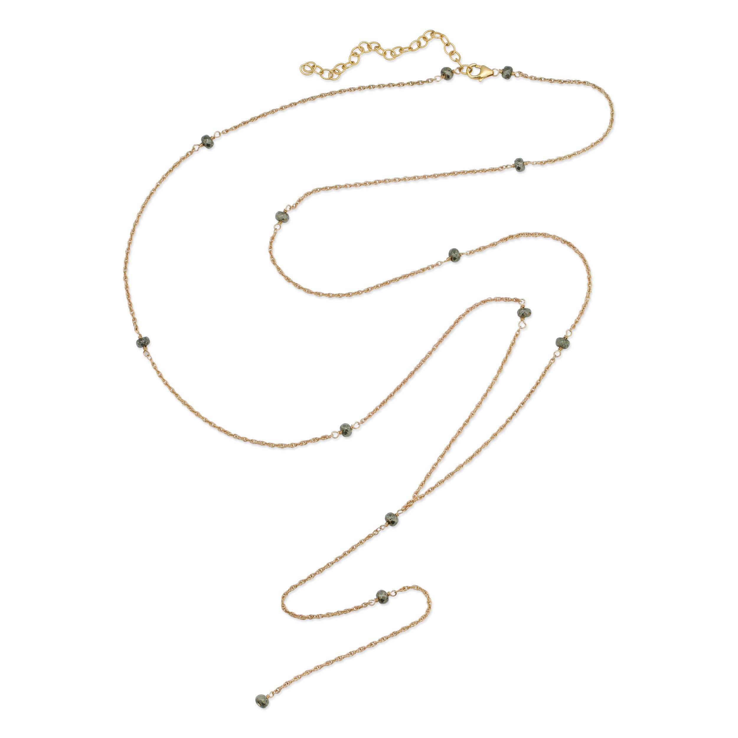 Heather Hawkins - Wholesale Y-Neck/Lariat Necklace - Headsprung Rope Y Necklace - 14K Gold-Filled0