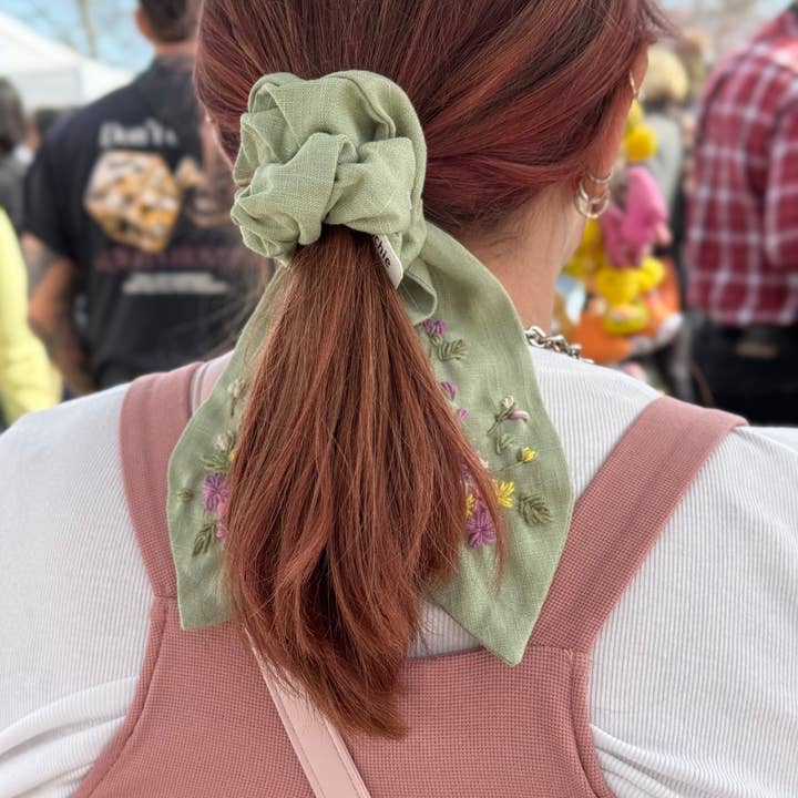 Ninu Handmade - Wholesale Scrunchie - Women's - Mystery Embroidered Scrunchie5