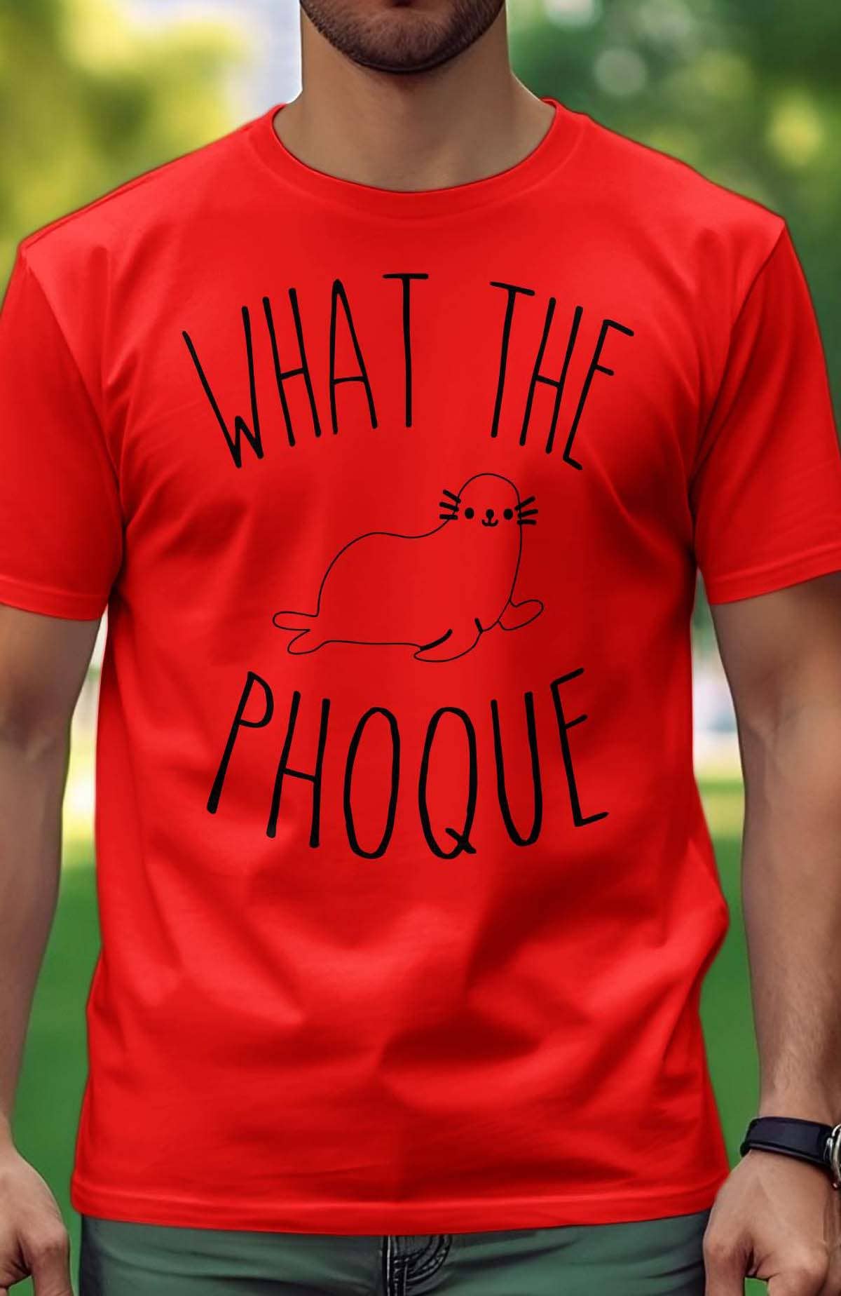 IALD - Vente T-shirt sérigraphié – homme - T-shirt Homme - What phoque 0