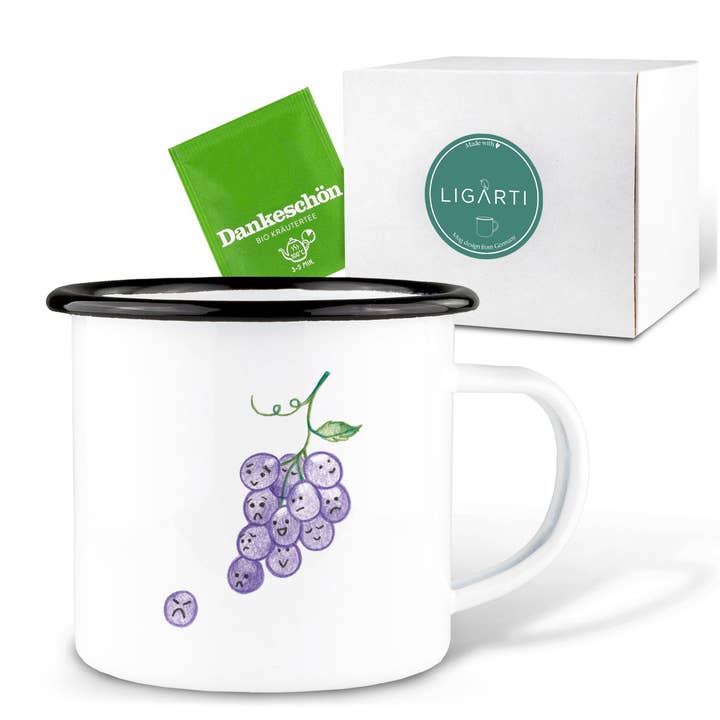 LIGARTI - Wholesale Coffee Mug - Enamel Mug – Grapes1