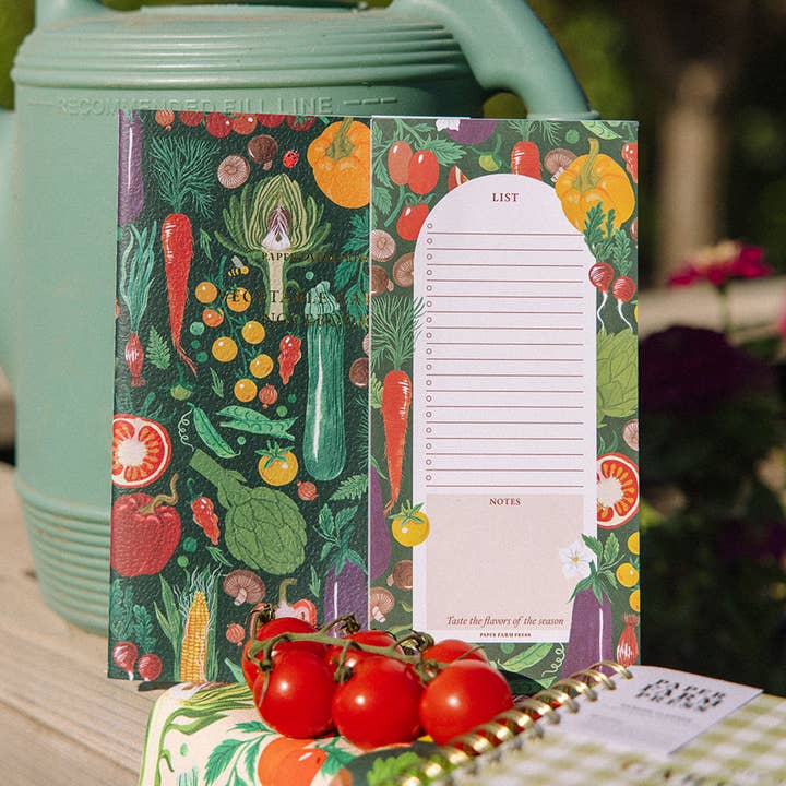 Paper Farm Press - Vente Blocs-notes - Bloc-notes de liste du marché des producteurs de légumes2