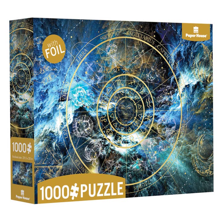 Paper House Productions - Wholesale Puzzle - Adult - Look to the Stars Foil 1000 piece Puzzle