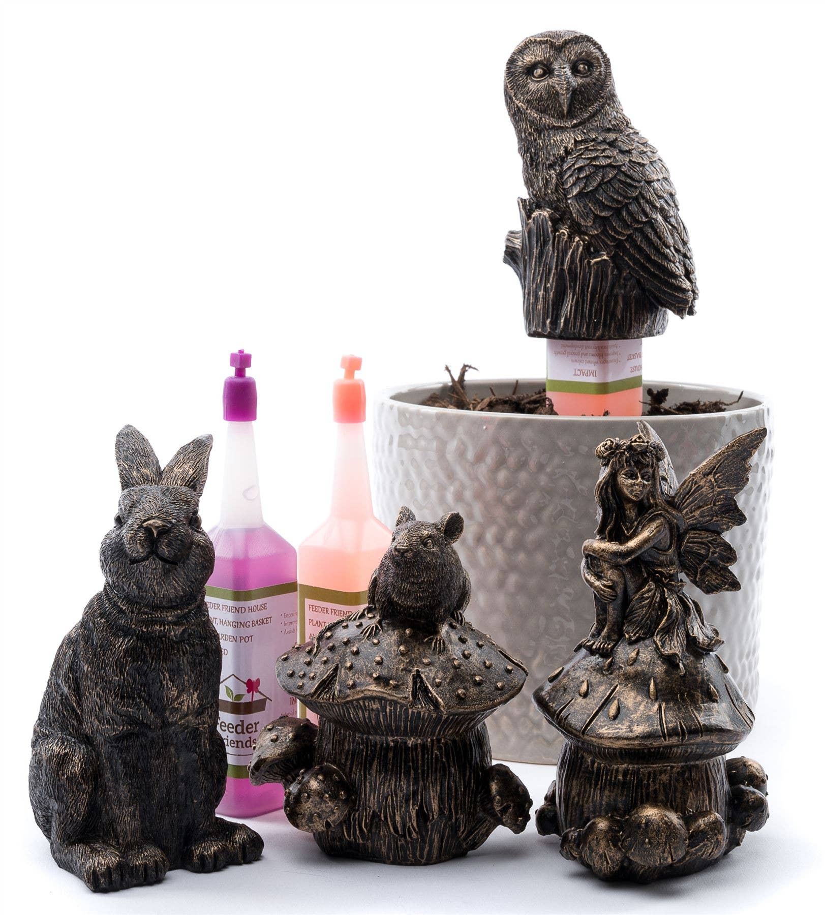 Jardinopia UK – wholesale Bird feeder – Hedgehog Plant Drip Feeder Cover & Feed5