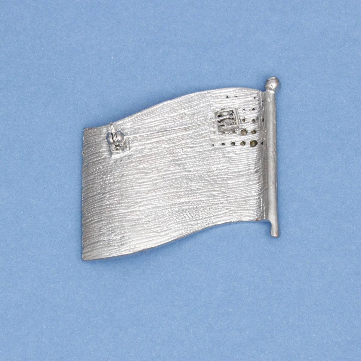 Multicolor Broche de Bandera Americana Ondulada Patriótica para Mujer de venta al por mayor en Faire2