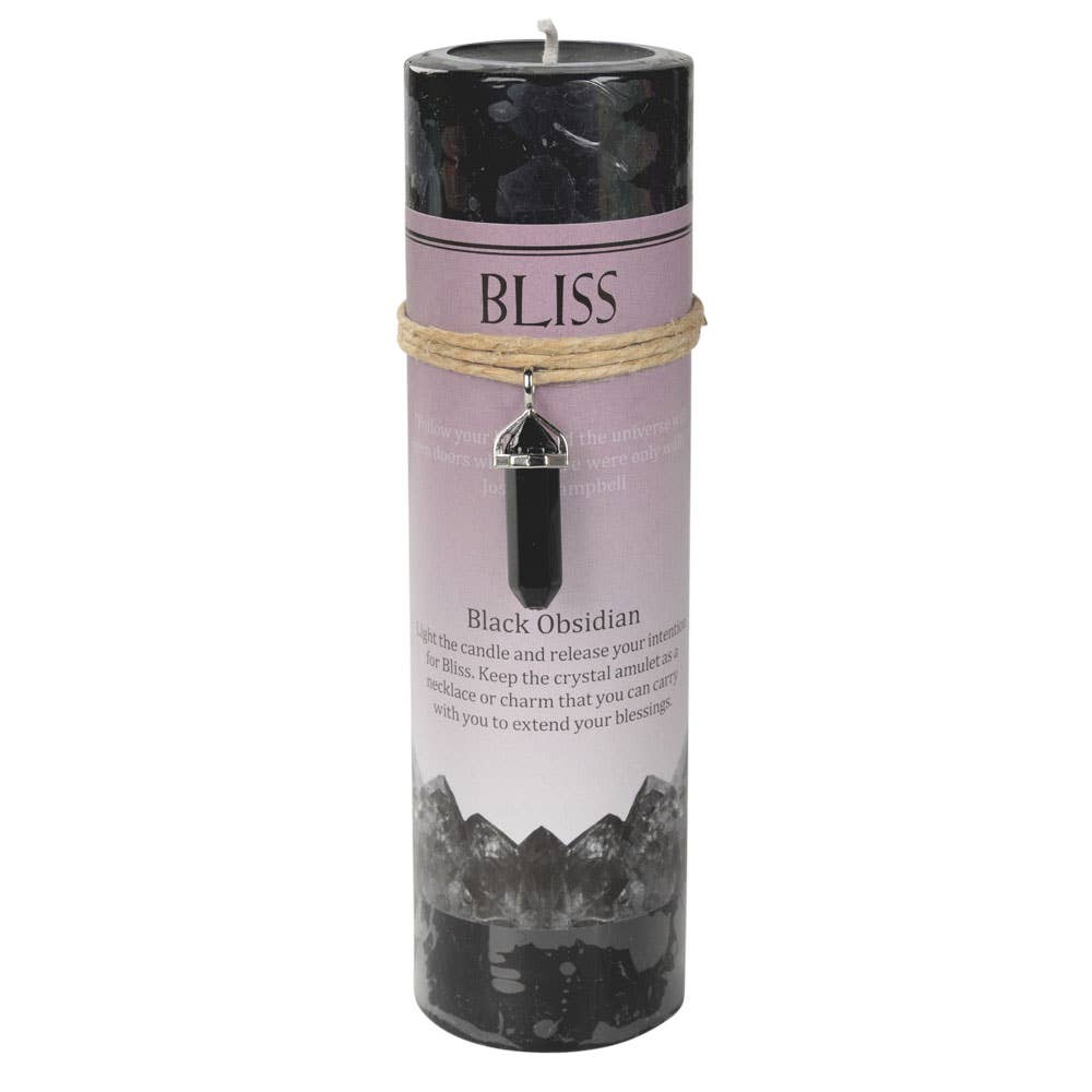 Benjamin International – wholesale Pillar candle – Crystal Energy Pendant Candle4