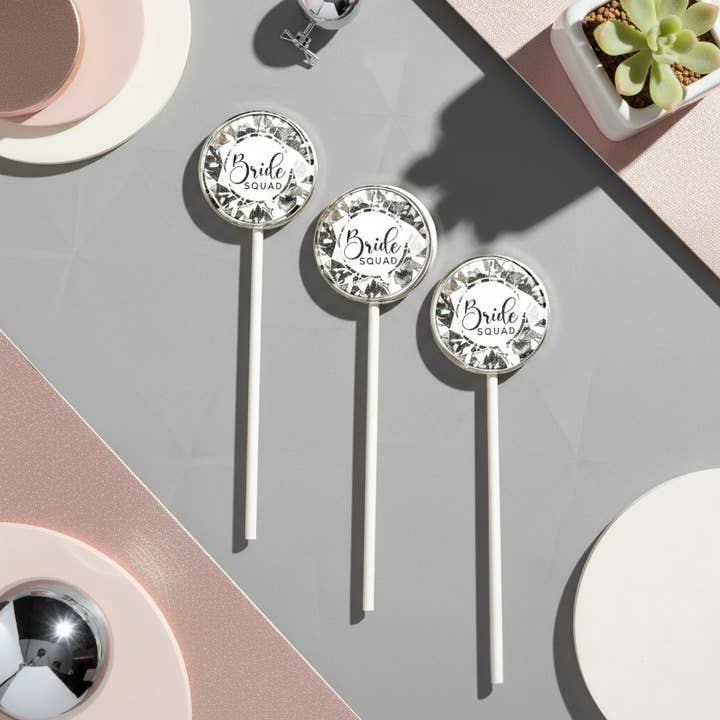 TheLollipopStudio - Wholesale Lollipop - Bride Squad Lollipops – Bachelorette - Bridal Shower Favors2