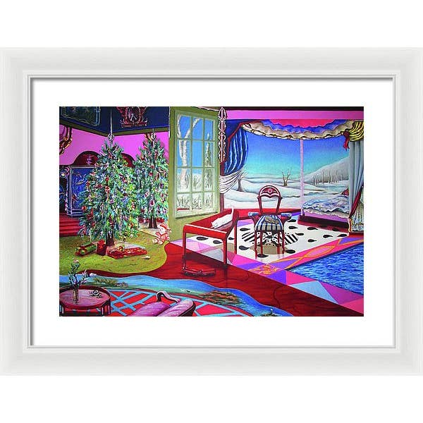 Sharon Tatem Fashion LLC - Wholesale Painting/Drawing - Christmas Painting - Framed Print18