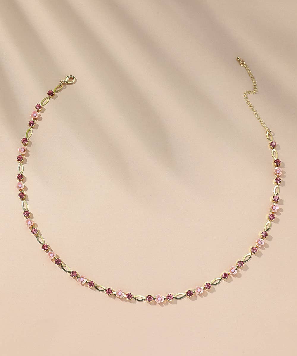 Blossom bijoux - Wholesale Link & Chain Necklace - Costume necklace 25PECC0084