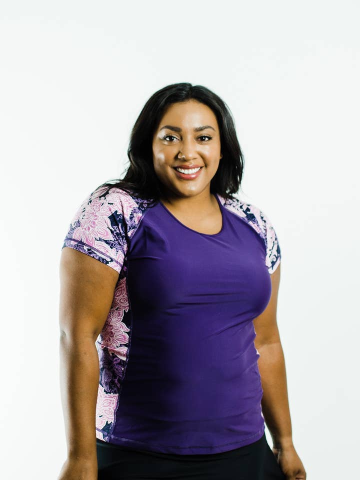 Calypsa - Wholesale Swim Top - Women's - Loose Fit Adele Swim Top32