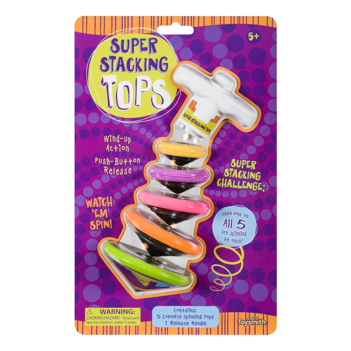 Toysmith Super Stacking Tops Kit for wholesale by Toysmith
