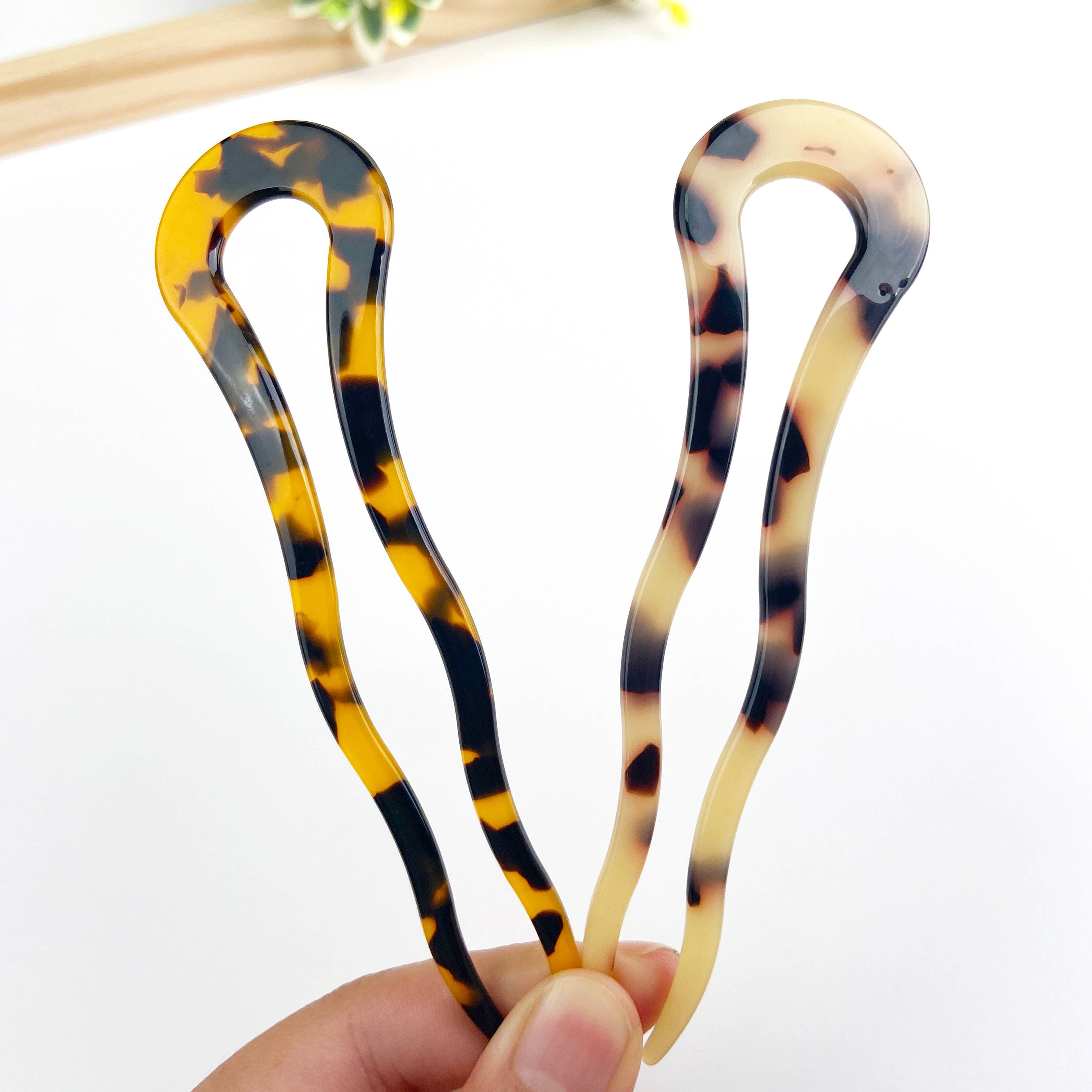 TheDivaSoap - Wholesale Hair Pin - Acetate U-shaped elegant hairpin retro headdress for hair5