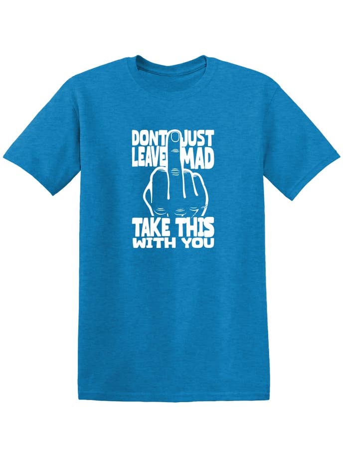 Feelin Good Tees - Wholesale Screen Printed T-Shirt - Unisex - Don't Leave25